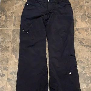Spyder ski pants, size 14.